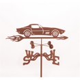 thumbnail image 1 of Corvette C3 Car Weathervane with Garden Mount, 1 of 1