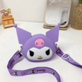 thumbnail image 1 of Monedero de silicona Kawaii Sanrio para niños, bolsa de mensajero de Hello Kitty, My Melody Kuromi Cinnamoroll, lindo juguete de dibujos animados, regalo de Navidad, 1 of 4