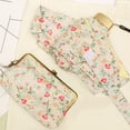 thumbnail image 3 of Elegante Floral Cinco Paraguas Plegable Anti-uv Paraguas Soleados Mujeres Hembra Para Viajar Al Aire Libre Acampar Senderismo Paraguas Rany Y Soleado Portátil, 3 of 5