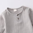 thumbnail image 4 of UAYOTSE Baby Boy Summer Outfits Shirt Soft Pocket Short Sleeve Tops & Shorts Sets 3 6 12 18 Months 2T Clothes,Sizes 3-4 Years, 4 of 6