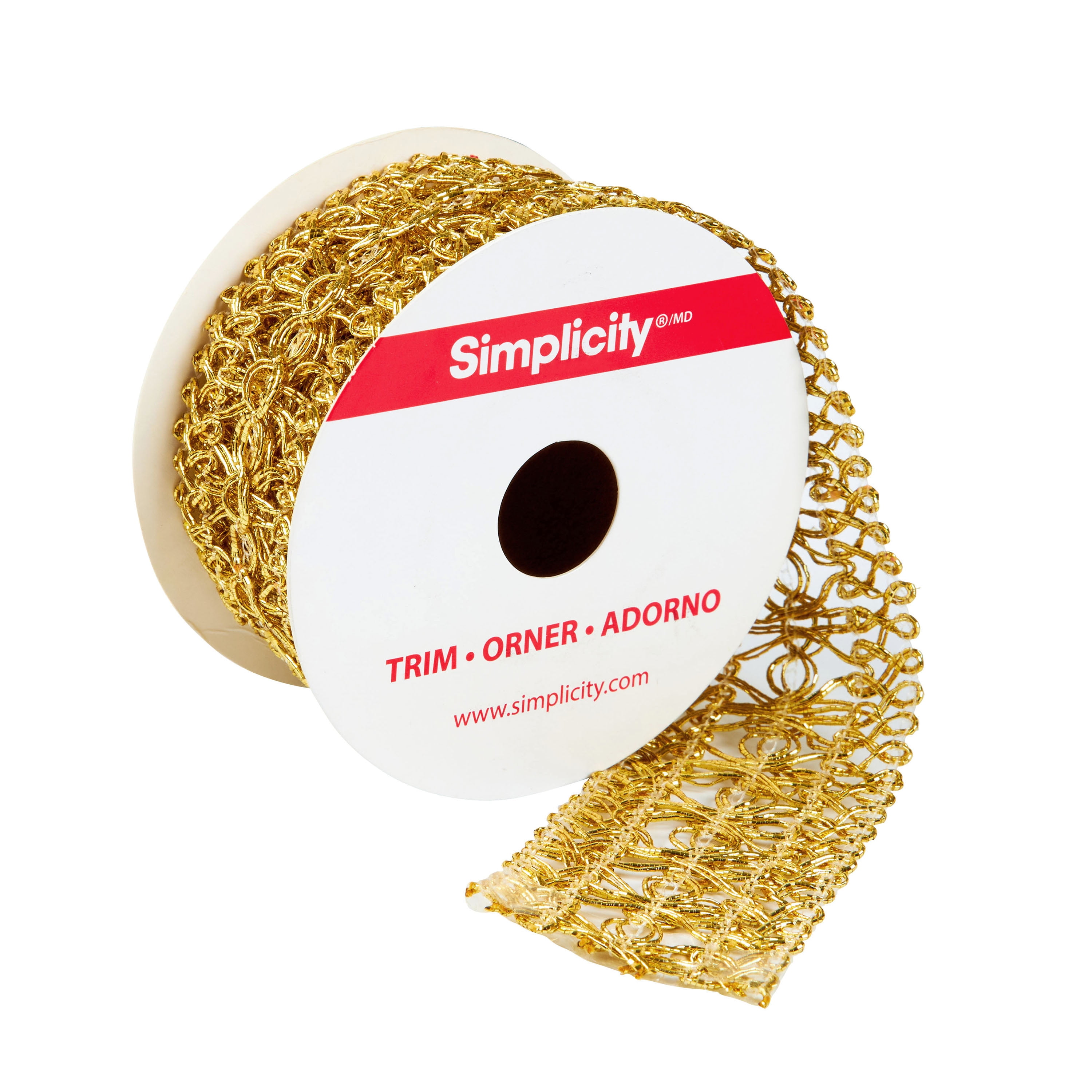 Simplicity Trim, Black 1/8 inch Clear Rhinestone Strand Trim