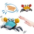 thumbnail image 1 of Juguetes interactivos para gatos con detección inteligente, automáticos, electrónicos, de inducción, para escape de cangrejo, juguetes para gatos recargables por USB, amarillo, 1 of 5