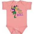 thumbnail image 3 of Inktastic Let the Good Times Roll Mardi Gras Jester Boys or Girls Baby Bodysuit, 3 of 5