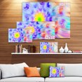 thumbnail image 3 of Grande Fleur Fractale Jaune Alien - Impression sur Toile Florale, 3 of 4