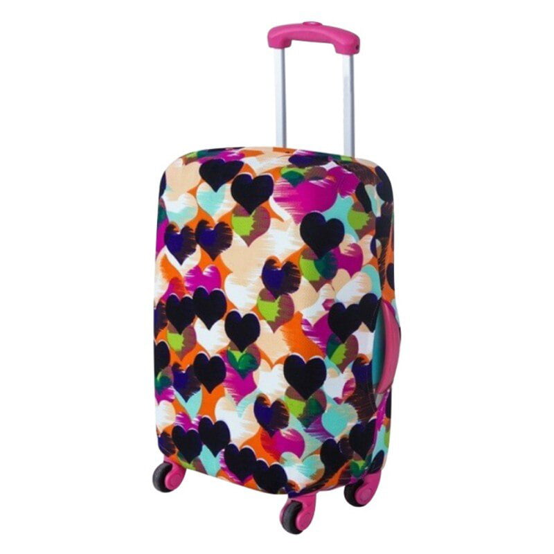 Leopard Pattern Print Luggage Cover Travel Suitcase Protector Fits 18-21 Inch Luggage 