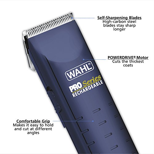 Wahl CORD/CORDLESS Pet Clipper Kit with PowerDrive Cutting System, 4