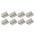 thumbnail image 4 of WEUVEB 8 Pcs Charnières d'Armoire en Acier Inoxydable pour Utilisation en Bureau, 4 of 8