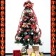 thumbnail image 5 of Cinta MEEDEE a Cuadros Rojos y Negros para Árbol de Navidad 6.3 cm, 5 of 9