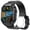 Black silicone & Black steel, variant on VOPOCO Smart Watch for Men Make Calls Rugged Sports Watch 1.96" HD Big Screen Smartwatch Compatible with iOS Android Phones Waterproof Activity Tracker Watch