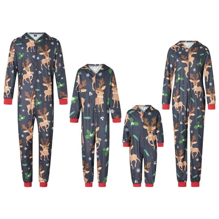 

Family Christmas Pajamas Xmas Pjs Matching Sets Holiday Home Sleepwear Jammies Outfits