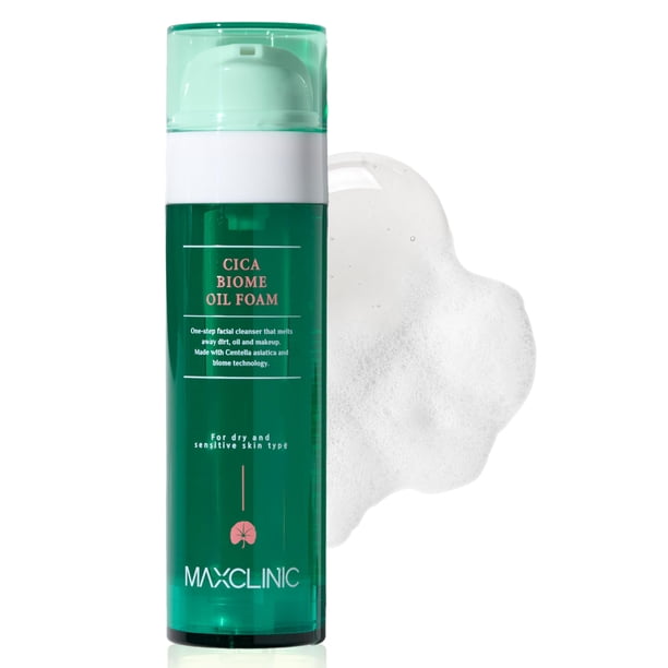 Aceite limpiador para espuma MAXCLINIC Cica Biome 115ml