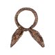 thumbnail image 1 of INSPIRAR CHIC Mujeres Leopardo 35" Gran Pañuelo Cuadrado Chal de Satén Sedoso Bufanda para la Cabeza Pañuelo para el Cuello 90x90cm Café Profundo, 1 of 6
