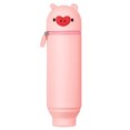 thumbnail image 1 of Coofit Pen Holder Creative Cartoon Retractable Pen Bag Pencil Holder for Students, 1 of 10