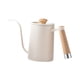 thumbnail image 1 of Vierta sobre de café Mini tetera de agua con mango antiescaldaduras, tetera de café por goteo, tetera pequeña con cuello de cisne de 600ml p Blanco, 1 of 9