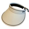 thumbnail image 2 of Elastic Band Sun Visors for Women Long Hair Empty Top Adjustable Sunshade Hat, 2 of 7