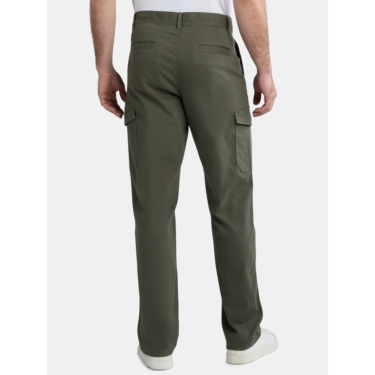 George Men's Brushed Cotton Twill Cargo Pants photo 3