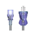 thumbnail image 2 of Cable Leader 3Ft Nema 5-15P To C13 Hospital Grade Power Cord 16 Awg 13A 125V Sjt, 2 of 5