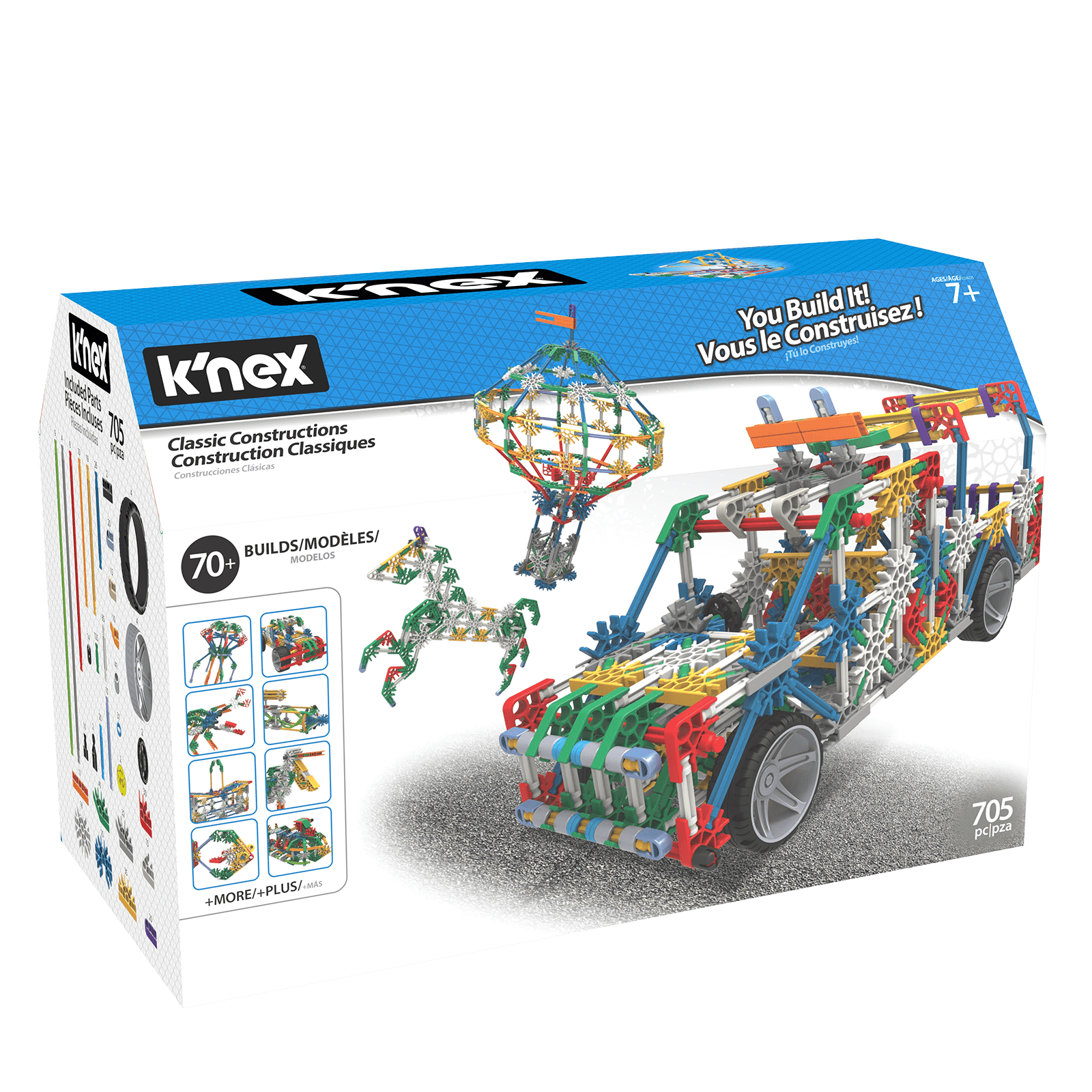 K Nex Imagine Classic Constructions 70 Model Building Set Creative Building Toy Walmart Com K Nex Imagine Classic Constructions 70 Model Building Set Creative Building Toy Walmart Com