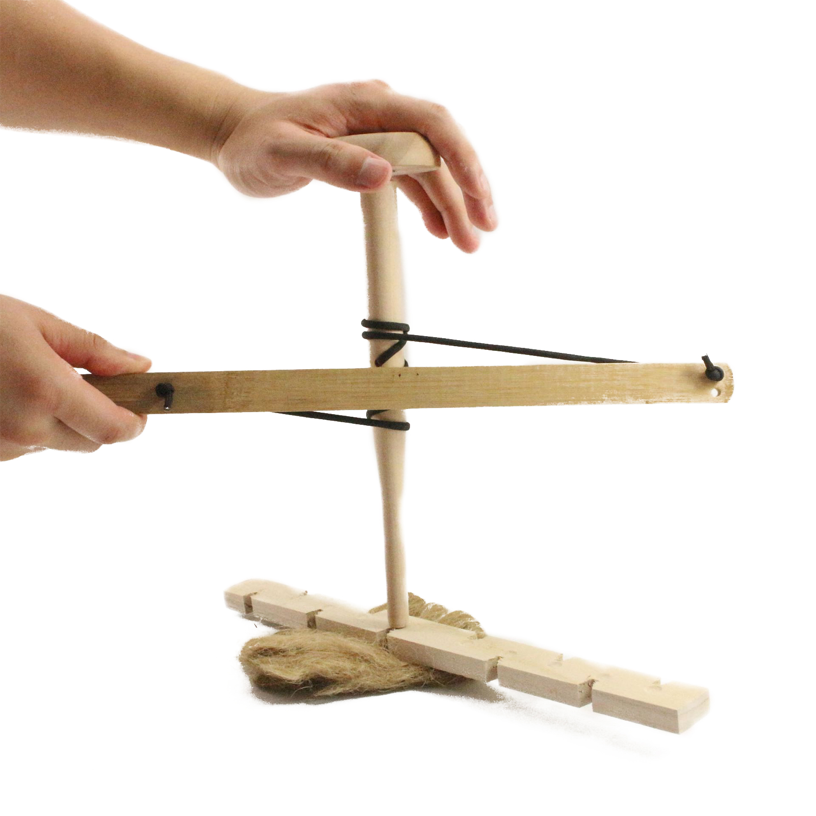 Primitive Fire Starter Tool Wood Bow Drill Survival Friction Kit For Camping Hiking Backpacking Fishing Picnic Hunting