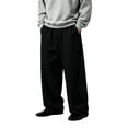 thumbnail image 2 of SAWOBUUN Men's Casual Sweatpants Loose Fit Wide Leg Sport Trousers Baggy Relaxed Comfortable Everyday Athletic Pants, 2 of 6