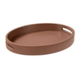 thumbnail image 3 of Convenience Conccepts Palm Beach Oval Decorative Serving Tray, Terracotta, 3 of 5