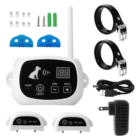 - Rechargeable Wireless 1/2/3/3+ Dog Fence Training System