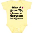 thumbnail image 3 of Inktastic Gorgeous Like My Godmother Girls Baby Bodysuit, 3 of 5