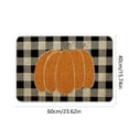 thumbnail image 3 of YIMWNYI Halloween-Themed Pumpkin Door Mat, Spooky Entryway Rug, Trick-or-Treat Decor, Non-Slip Wiper, festive Halloween decoration, indoor/outdoor welcome mat, 3 of 8