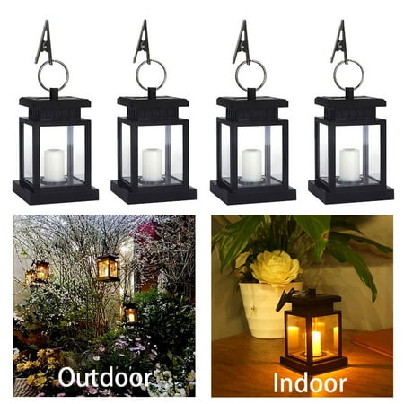 1 10 Pack Solar Lights Outdoor Hanging Lantern Garden 1 10 Pack Solar Lights Outdoor Hanging Lantern Garden For Patio Landscape Yard Warm White Candle Flicker Dusk To Dawn Auto Sensor