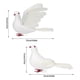 thumbnail image 3 of 2 Piezas De Simulación Artificial De Espuma Pájaro De La Paz Pájaro De Plumas Blancas Artesanía Decoración Para Bodas Accesorios Para Fiestas Decoración Para Árboles De Navidad, 3 of 8