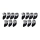 thumbnail image 3 of Soidarity 7 Uds. Funda protectora de cuña para cabeza de palo de Golf Type1 NO1, 3 of 4