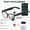 Black M02S Smart Camera Glasses, variant on 1080P Smart Video Glasses with 163-Language Translation, 8MP Ultra-Wide Camera, Wireless Music & Calls, Video Audio Recording for Cycling, Driving, Fishing, Office & Travel