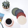 thumbnail image 4 of Posavasos Antideslizante Almohadilla de Aislamiento Térmico Mantel Individual de Forma Redonda para Bebidas frías y Calientes, Café, Vasos, Tazas, 4 of 5