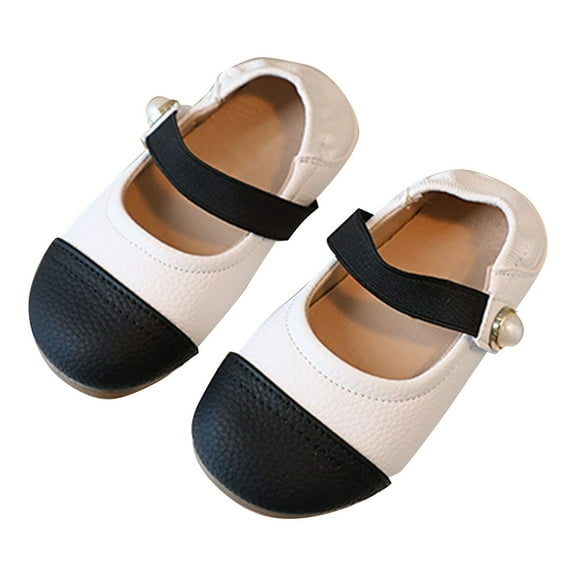 NOKIO Children'S Trendy Sandals Children'S Mary Jane Flats Kids Girls Shoes Spring/Summer Short Heel Pearl Buckle Colored Casual Shoes Party Birthday Park School