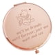 thumbnail image 1 of PWHINGN Funny Little Bear We'll be Friends Until Forever Travel Espejo de maquillaje compacto de bolsillo Winnie The Pooh espejo compacto grabado para hermanas, mujeres, mejores amigas, niñas, hija, c, 1 of 3