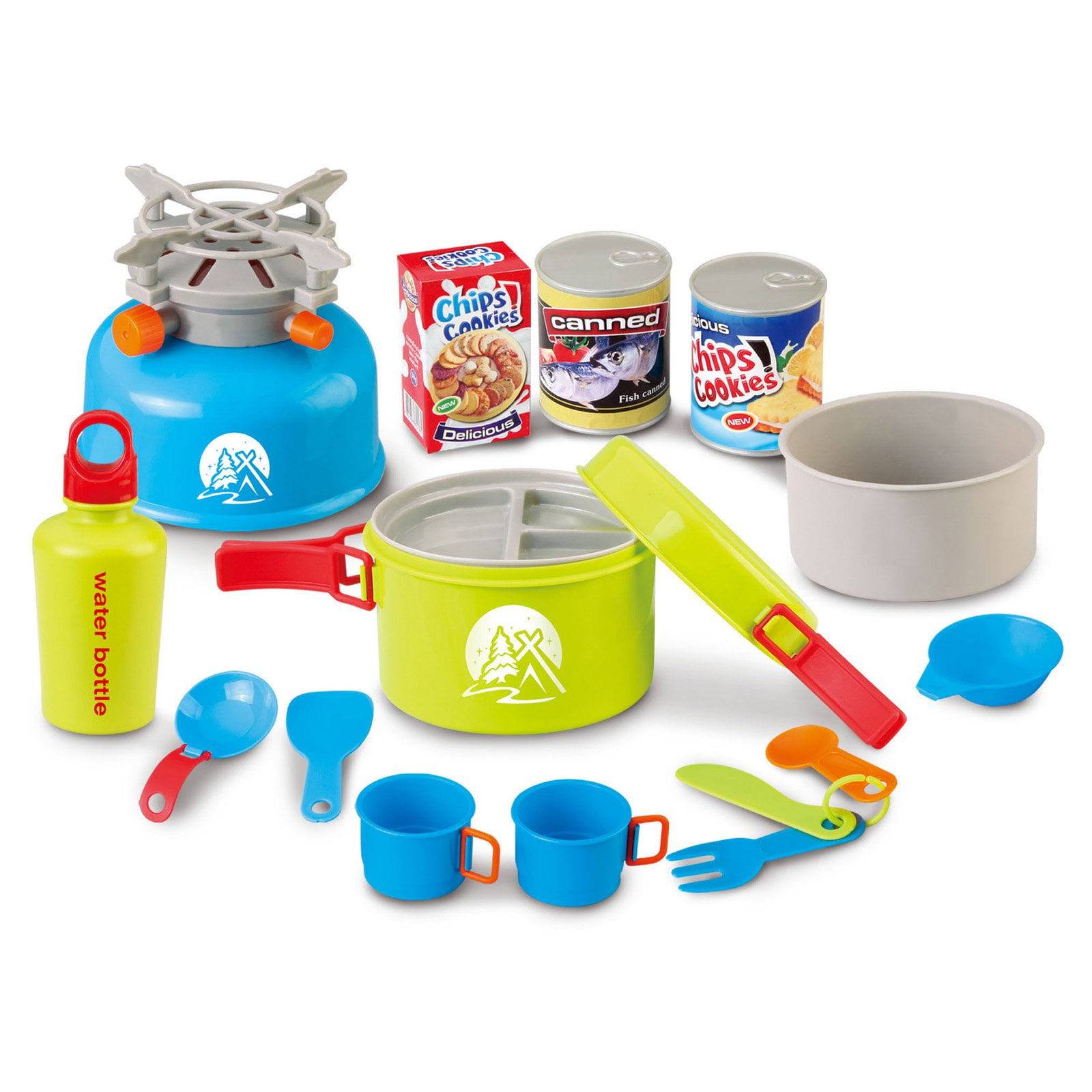 Berry Toys Little Explorer Camping Cooker 15Piece Play Set