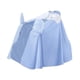 thumbnail image 5 of Chaqueta impermeable para motocicleta, para ciclismo, para hombres, mujeres y adultos, con capucha, poncho de lluvia Azul 5XL, 5 of 9