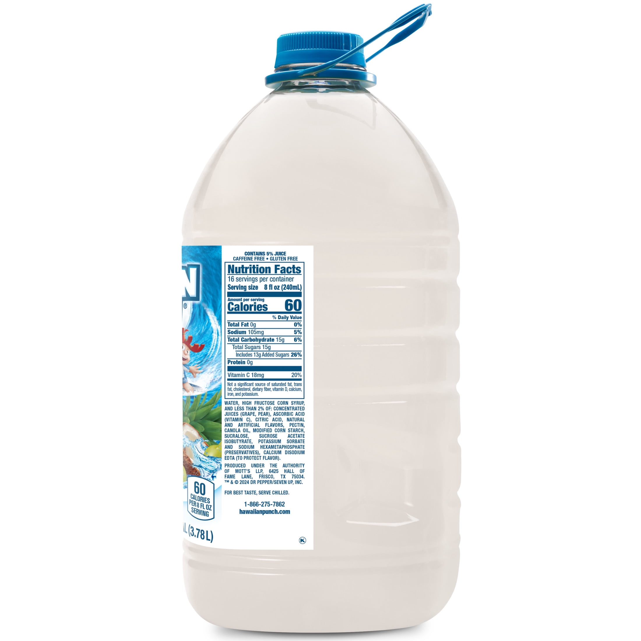 Hawaiian Punch Coconut Wave Juice, 1 Gal, Bottle
