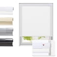 thumbnail image 1 of Persianas para Ventanas Tonature Sin Taladro Sin Cuerda 47x163 cm Blanco, 1 of 8