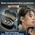 thumbnail image 5 of Bluetooth Headphones Wireless Over Ear Earbuds Earphones with Charging Case Waterproof Noise Cancelling Earbuds with Mic for TV Smart Phone Laptop Computer Sports Running, 5 of 23