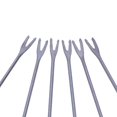 thumbnail image 5 of 2Set Grill Accessories Stainless Steel Grill Utensil Barbecue Fork Silicone Brush Set BBQ Tool Set for Kitchen Backyard, 5 of 5