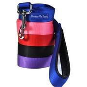 Downtown Pet Supply Dog Leash, Padded Handle, Black, 2 Dog Training Leash