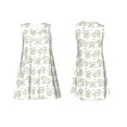 thumbnail image 7 of KLL Cartoon Elephant and Heart Pattern Womens Summer Dresses 2025,Loose Round Neck Sleeveless Sundresses Tank Dresses with Pockets, 7 of 7