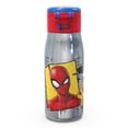 thumbnail image 3 of Zak Designs Marvel Comics 13.5 Ounce Stainless Steel Insulated Water Bottle, Spider-Man, 3 of 5
