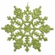 thumbnail image 1 of Naiovety 12 piezas hogar Oficina Hotel al aire libre portátil Navidad copo de nieve decoración Navidad colgante decoración banquete Kits de decoración para fiestas Verde, 1 of 6