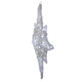 thumbnail image 3 of Hofert 24" Pure White LED Lighted Hanging Spun Glass Star Christmas Decoration, 3 of 3