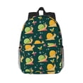 thumbnail image 1 of Easygdp Snails And Butterfies Mochila Ligera de 15 Pulgadas para Estudiantes, Mochila Cómoda para la Escuela y Viajes, Correas Ajustables, 1 of 6