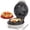 White, variant on Mailand Graphite 8-inch Tortilla/Waffle/Taco Salad/Quesadilla Bowl Maker - Taco Party Supplies for Taco Tuesday