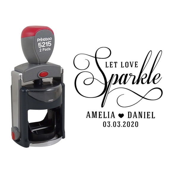 Printtoo E-MAILED Self Inking Rubber Stamp Office Stationary Stamp-Blue