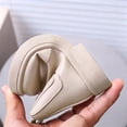 thumbnail image 4 of BXJX Girls Ankle Boots, Non-Slip Casual Zipper Thick Sole Fall Winter Boots Beige Size 11 Little Kids, 4 of 8